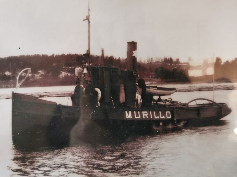 Hinaaja Murillo vanhassa valokuvassa